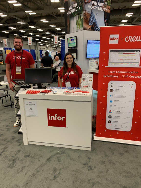 crew_app's tweet photo. We just wrapped up a great couple days at the Sonic National Convention #SONIC19 - hope you had a chance to visit our booth with Infor!
#Infor #crewapp #sonic https://t.co/yc62Kv5H9s