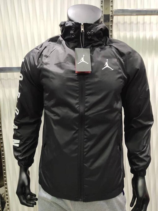 corta vento air jordan preto