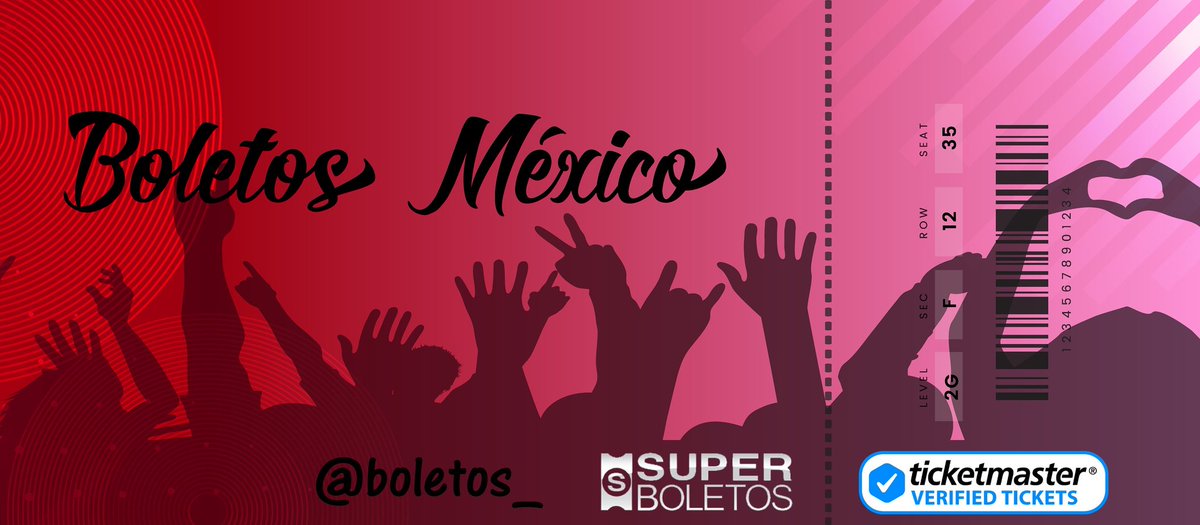 BOLETOS MÉXICO tweet media