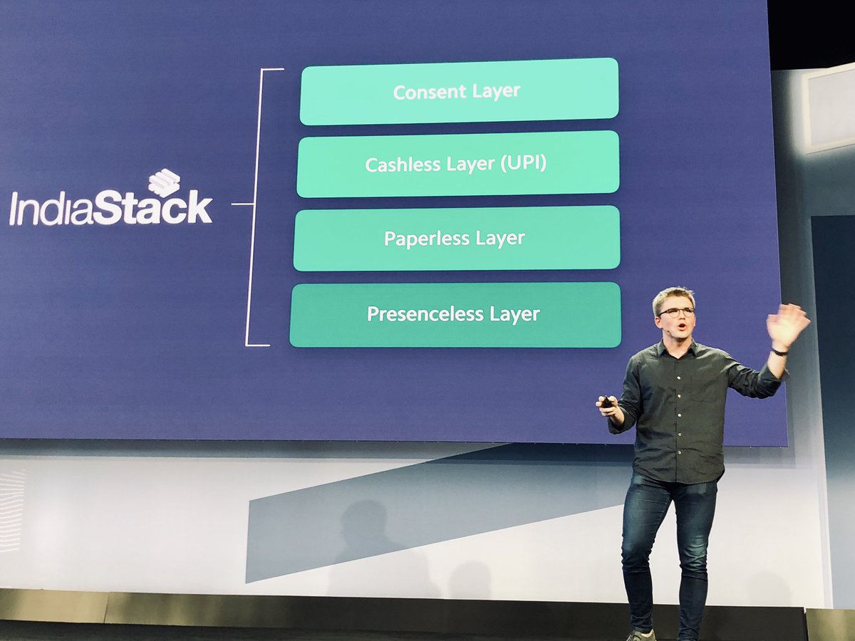 rea_loretta's tweet photo. Benefits of cashless layer (UPI):
- public
- fast
- cheap
- available
@collision (cofounder and president of @stripe) talks about the future of payments in globalization at #stripesessions https://t.co/EheD6PRqwx