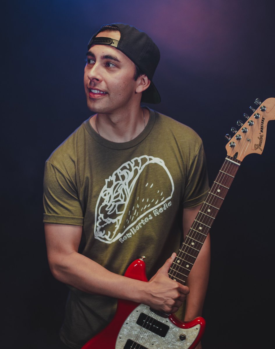 We got to catch up with our friend <a href="/piercethevic/">Vic Fuentes</a> of Pierce The Veil on a recent shoot! And it turns out, he loves tacos just as much as we do! 🌮❤️Check out our NEW merch store here: bit.ly/2lJJPLM #video #productionhouse #videoagency #rowlbertos #rowlbertosmedia