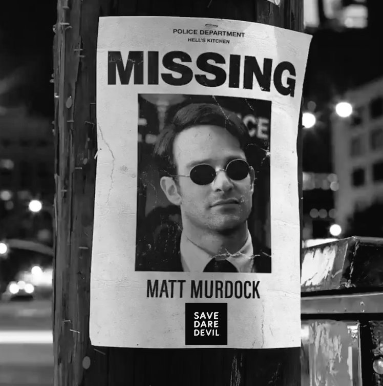 Conney3000's tweet photo. @Marvel @disney @hulu @FXNetworks #SaveDaredevil with the same cast and crew!
@netflix #releaseDaredevil
#CancelNetflix https://t.co/unzeUt3xUu