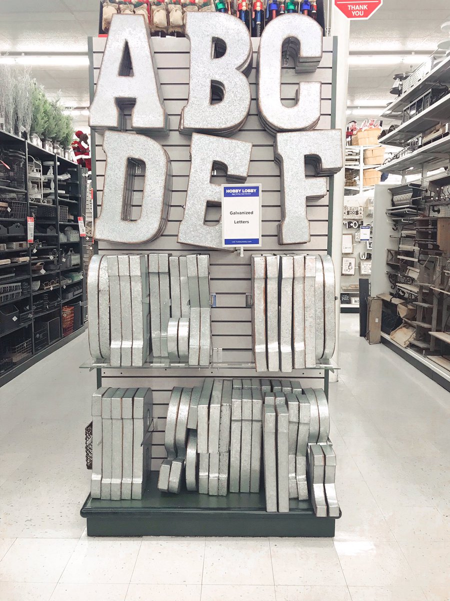 hobbylobbylife's tweet photo. large galvanized letters 50% off at Hobby Lobby! Theyβre only $14.99 this week! ππ
#hobbylobbylife #hobbylobby #hobbylobbyfinds #hobbylobbystyle @hobbylobby #hobbylobbyfarmhouse #hobbylobbydecor #hobbylobbyhaul #hobbylobbyclearance #homedecor #neverpayretail #neverpayfullprice https://t.co/fdwZ6KEEnB