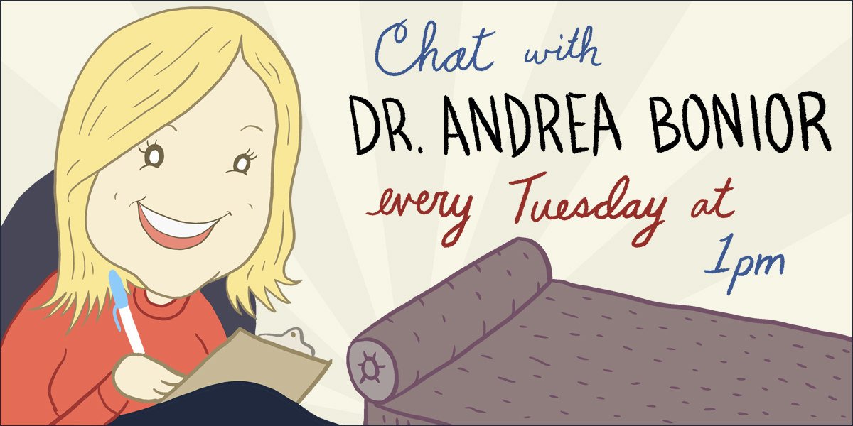 Have a question about mental health, a family issue, or a romantic relationship? Submit it now, and join in on Tuesdays at 1 p.m. for Baggage Check Live with <a href="/DrAndreaBonior/">Dr. Andrea Bonior</a> live.washingtonpost.com/baggage-check-…