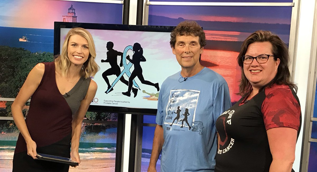 Run for a Life interview on <a href="/wectnews/">WECT News</a> come run with us Thursday at Greenfield Lake to #endprostatecancer