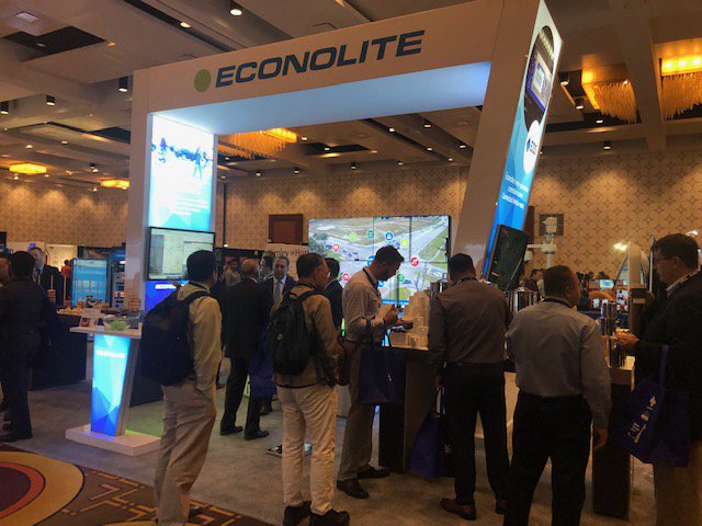 Econolite_ITS's tweet photo. Donuts anyone? Econolite President & COO Abbas Mohaddes at booth #700 during Econolite’s Donuts for Delegates event at ITS CA in Los Angeles.
#itsca2019 #ThisisITS #Econolite #SavingLivesThroughImprovedMobility https://t.co/1Z8dIvWLD4