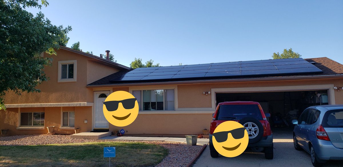 Awesome install!
#blueravensolar #solar #renewableenergy #joinus