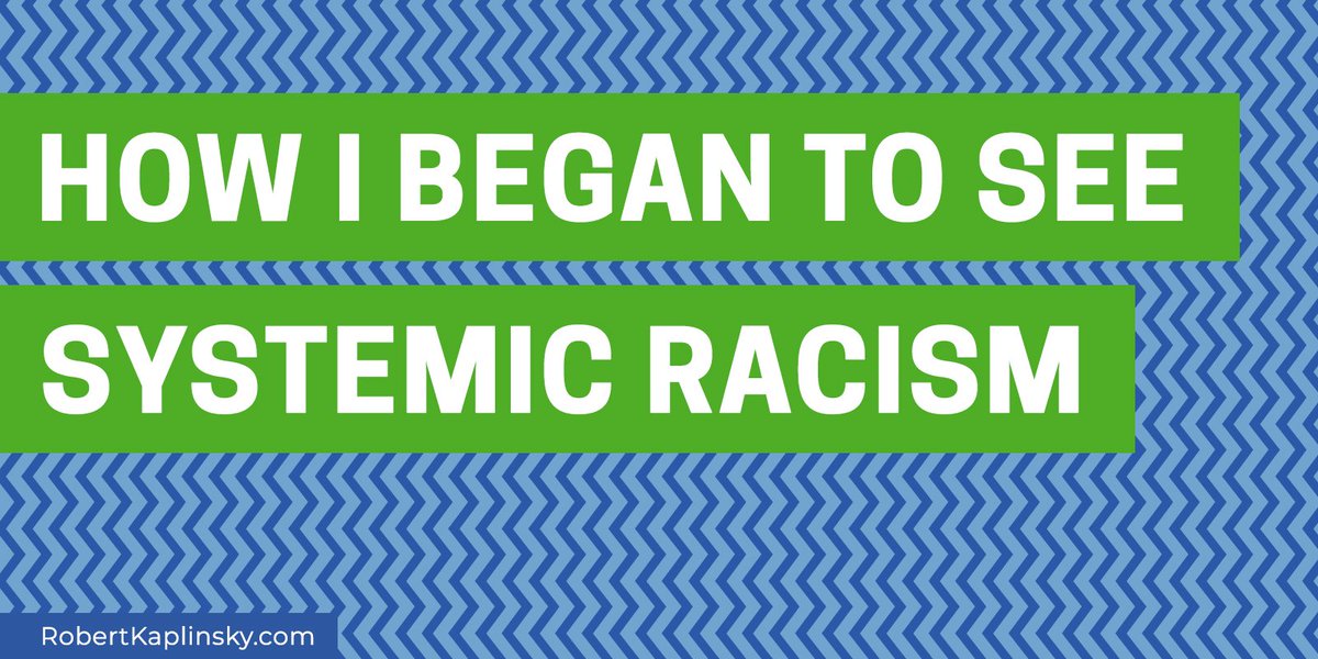 "How I Began To See Systemic Racism" was greatly influenced by <a href="/ValeriaBrownEdu/">Dr. Val Brown (She/Her)</a> &amp; the #ClearTheAir movement. I wrote it for the earlier version of myself who naively thought he was doing enough &amp; other white people who feel similarly. robertkaplinsky.com/how-i-began-to… #iteachmath #MTBoS