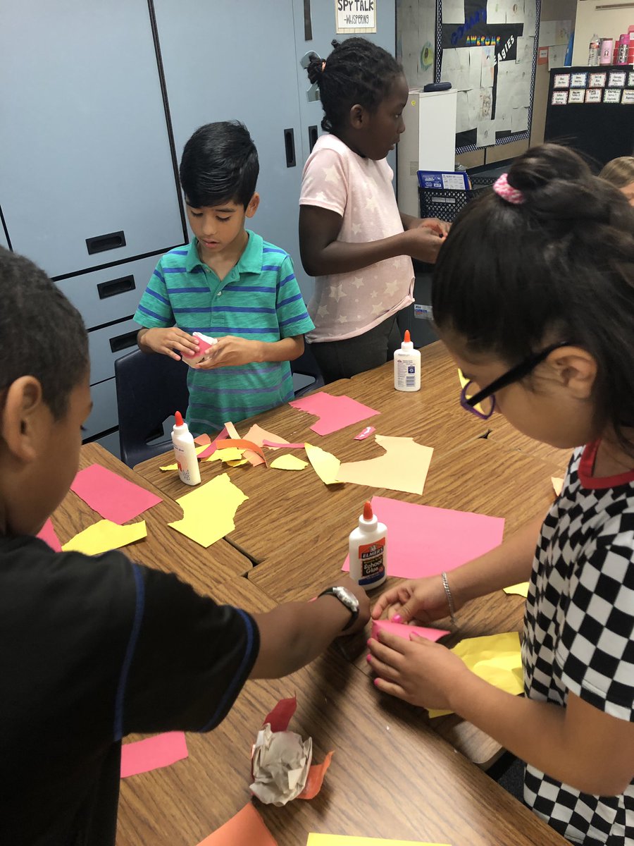 MrsCogar's tweet photo. We had so much fun building our Sun models in science today #eaglesonamission #ehrhardtelementary #kleinscience https://t.co/ymKxr5oXVZ