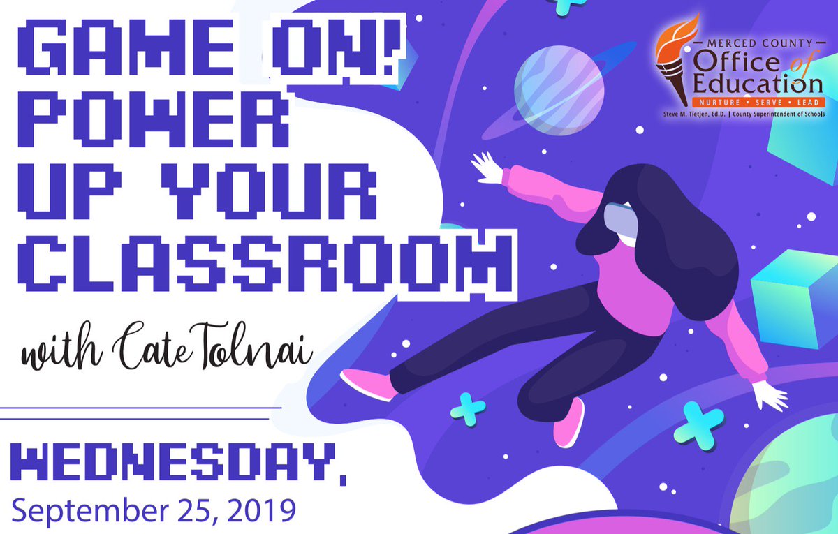 PowerUpClsrm's tweet photo. @CateTolnai will be at @MercedCOE to empower a batch of educators ready to power up their classrooms! #GBL &amp; #digitalbadges are just the beginning!

Sign up!! 

Sep 25 $150
https://t.co/1QCcMd1lIJ…

#powerupclassroom #WeAreCUE #bettertogetherCA #caedchat #CCCUE #cuechat @cueinc https://t.co/Lhf3FUX73J