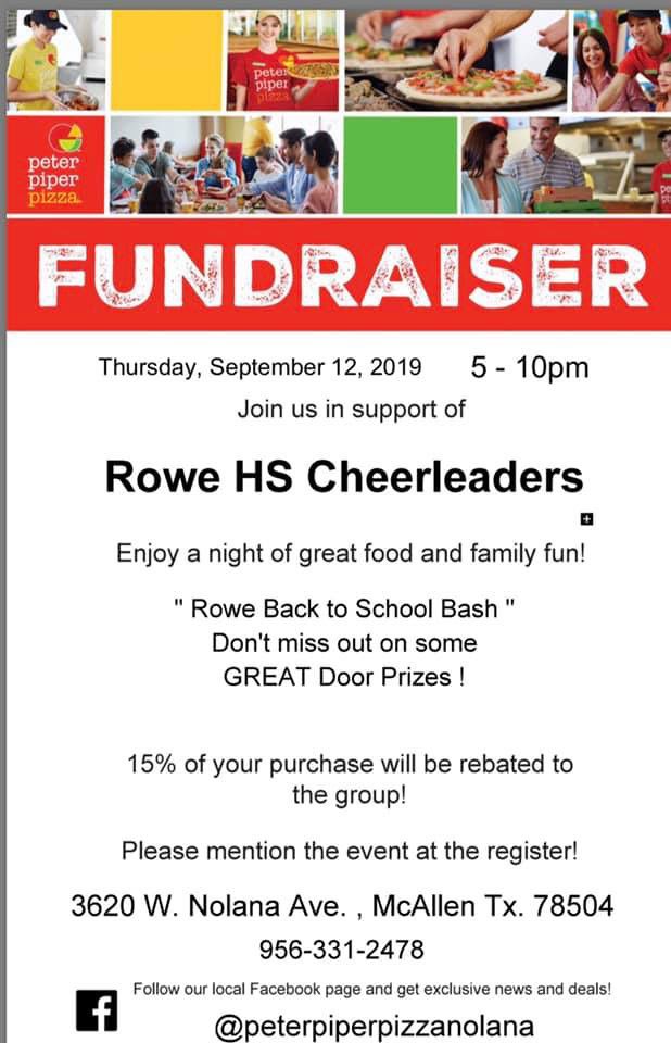 Who doesn’t love pizza! Join us on Thursday! 💚💛