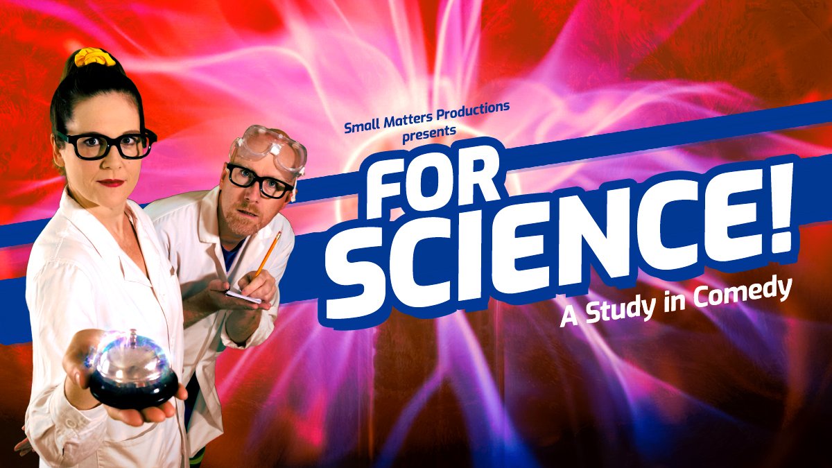 christinelesiak's tweet photo. FOR SCIENCE! comes to @Beakerhead @telusspark ONE NIGHT ONLY, Sept 20 - https://t.co/nomOc6nrAT  #beakerhead @smallmattersP #FORSCIENCE #ycctheatre #ycccomedy https://t.co/YmfUc4L8Yx