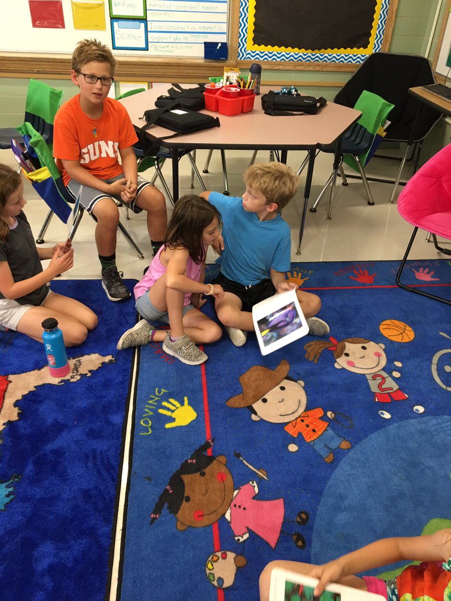 JoanCHoffman's tweet image. Students constructing arguments to support why their organism can survive best in a particular environment! #TCIscience #engageD64 #CAWow #D64smiles