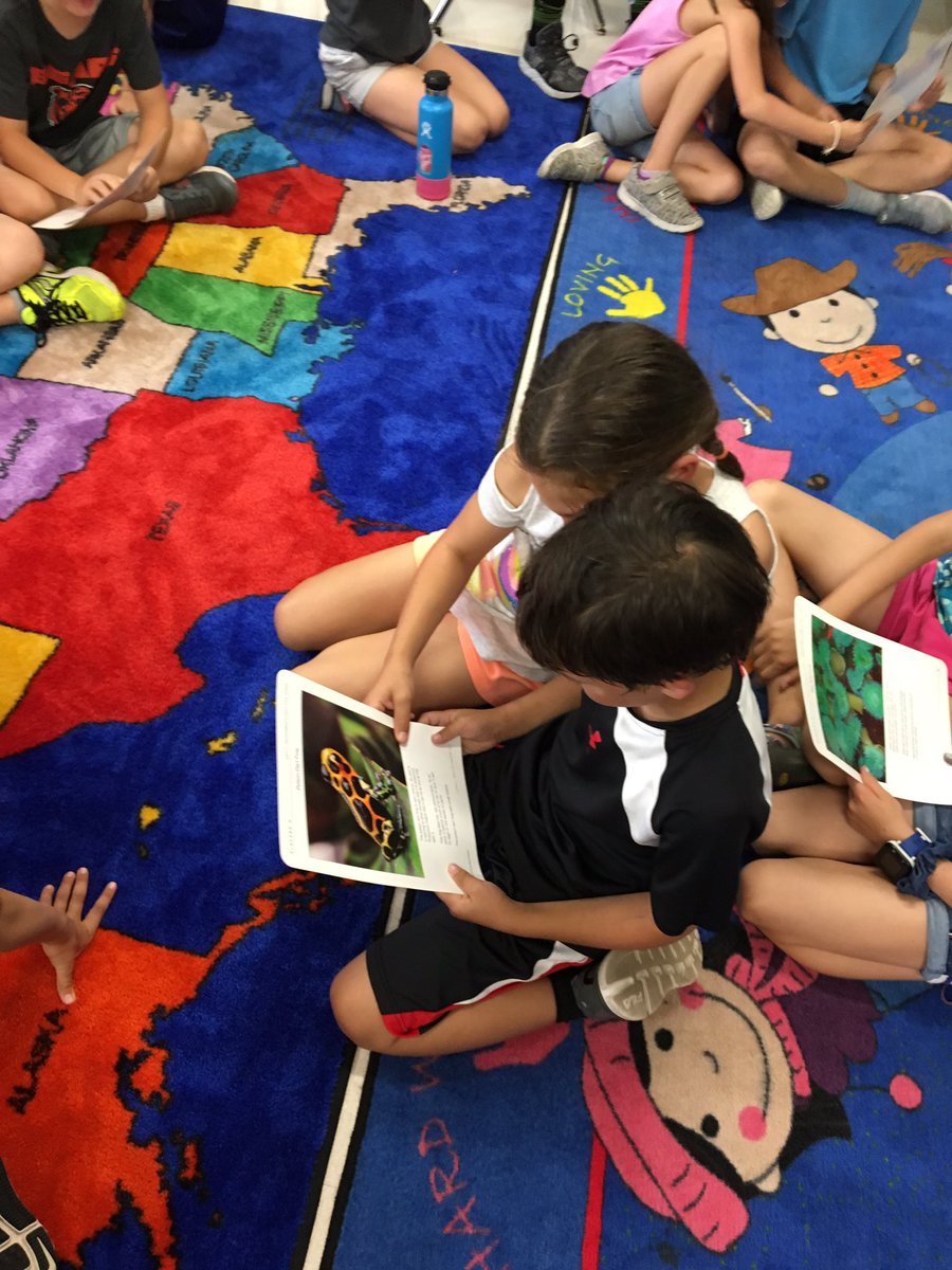 JoanCHoffman's tweet image. Students constructing arguments to support why their organism can survive best in a particular environment! #TCIscience #engageD64 #CAWow #D64smiles