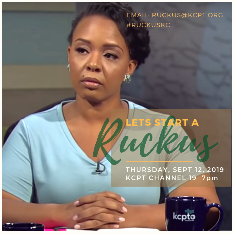TheGriotGroup's tweet photo. This Thursday at 7pm, join me &amp; fellow #ruckettes Jim Heeter, Steve Mirakian &amp; Patrick Tuohey, along with @MikeShanin - ring leader of the #ruckettes - as we discuss the latest in KC politics.

#LetsStartaRuckus #RoastandToast #WomanattheTable #Ruckus  — at KCPT Kansas City PBS https://t.co/RsKvnafIzd