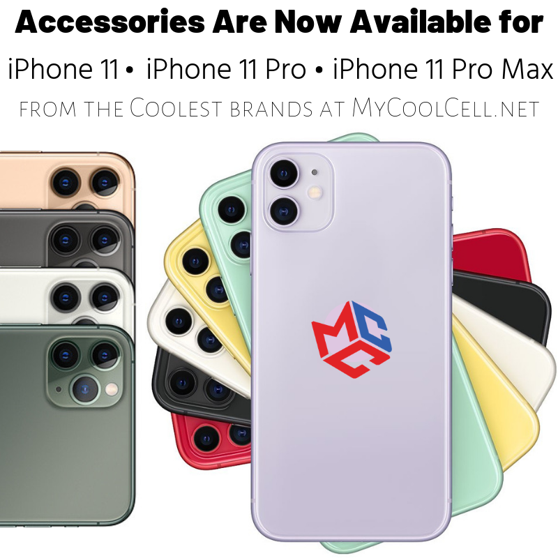 MyCoolCell's tweet photo. Are you ready for the Apple iPhone launch this year? We have accessories for the iPhone 11 - iPhone 11 Pro - iPhone 11 Pro Max from your favorite brands, ready to order. Stock your inventory today! https://t.co/CA9XRVuVTm