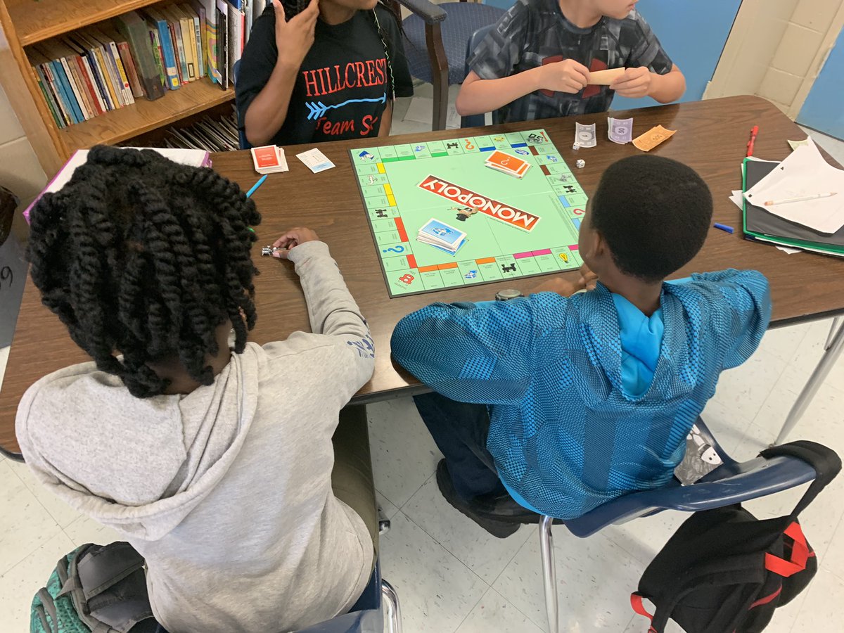 Herring6th's tweet photo. More Monopoly playing!#hillcrestmspats https://t.co/R7bTeP2sR6