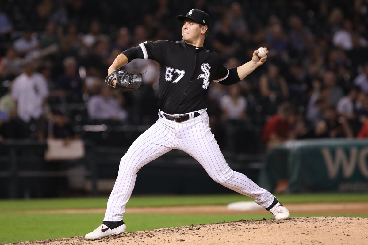 whitesox's tweet image. - The #WhiteSox are 52-0 when leading after eight innings, joining the Angels (60-0) as the only teams in the majors who have not lost when leading after eight.
- #WhiteSox relievers own a 2.70 ERA (7 ER/23.1 IP) over the last six games. #SoxStats