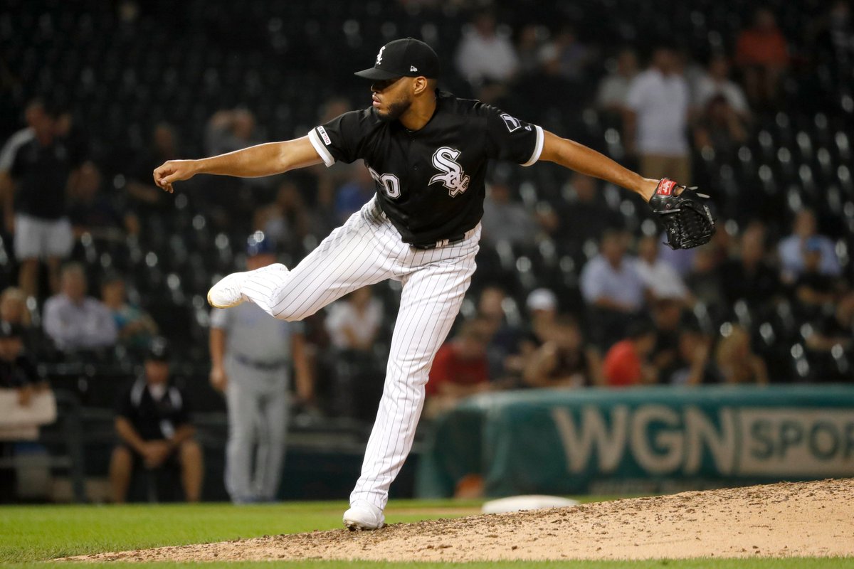 whitesox's tweet image. - The #WhiteSox are 52-0 when leading after eight innings, joining the Angels (60-0) as the only teams in the majors who have not lost when leading after eight.
- #WhiteSox relievers own a 2.70 ERA (7 ER/23.1 IP) over the last six games. #SoxStats