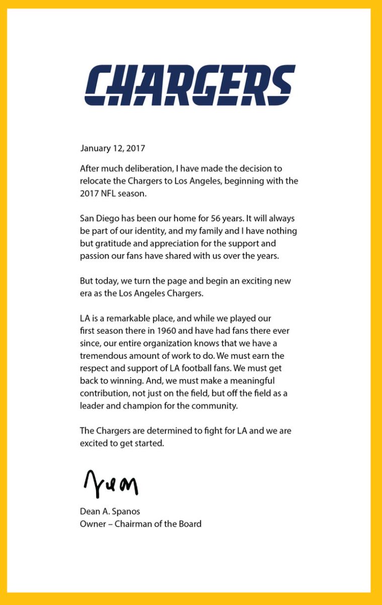 916to619's tweet photo. @SD_LA_Chargers He had a chance to say it here, but never said the words "Thank you" to SD, or anyone else here. #sad #Spanus #clown https://t.co/uvRPei9iSk