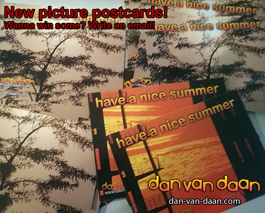 I've got two new pictue #postcards 😄 We have printed two new different cards. 😍
Please check out my music: album.dan-van-daan.com
#lounge #loungemusic #chillout #chilloutmusic #balearicbeat #downtempo #album #cd #picturepostcards #picturepostcard #postcard