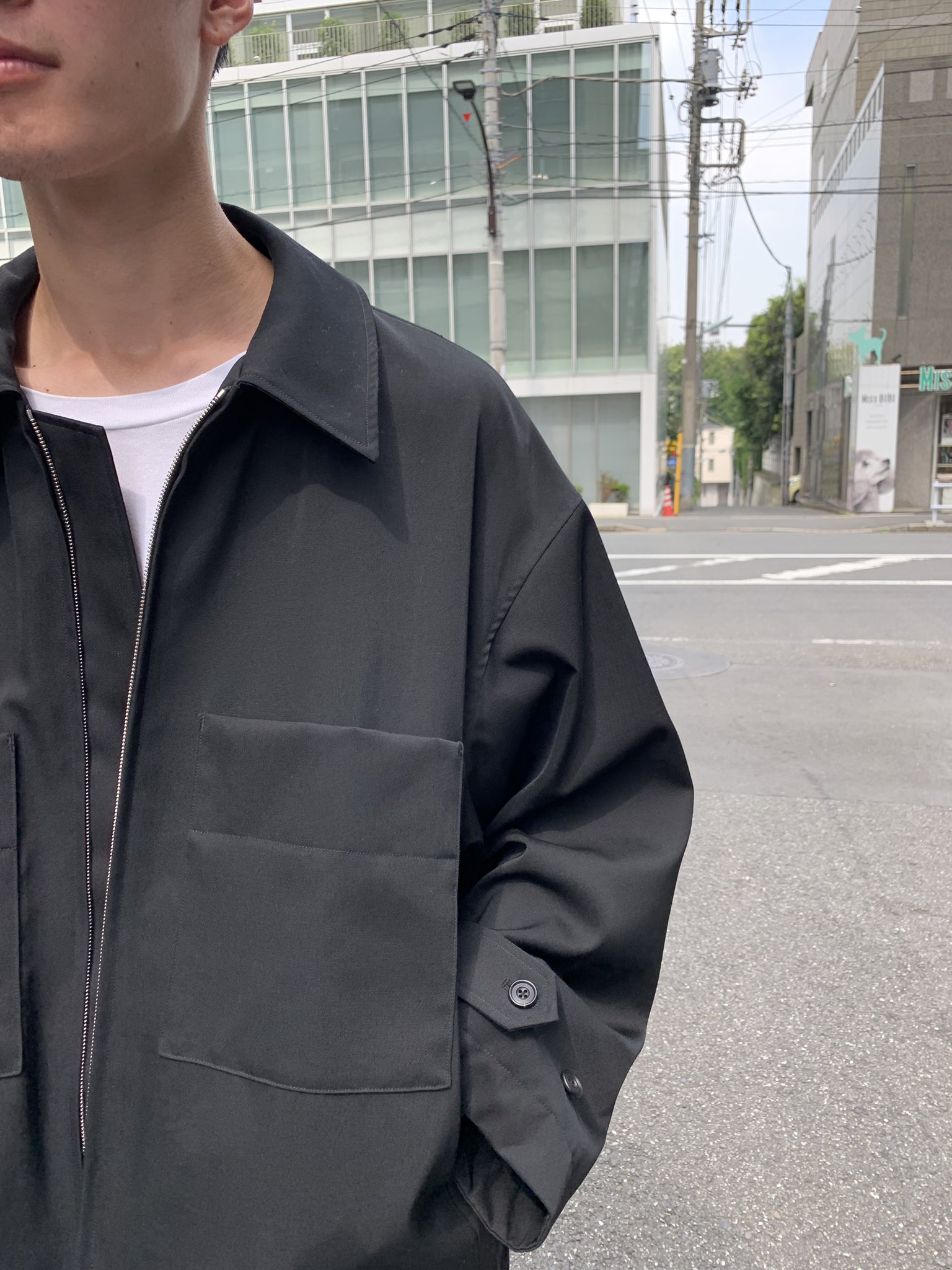 stein oversized drizzler jacket【定価74800】