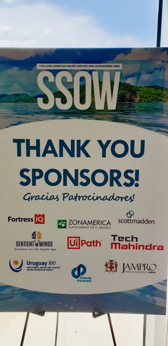 sentminds's tweet photo. Proud Sponsors of #SSOW LATAM, Costa Rica. 
.
.
.
#ssowlatam #sson #latam #sentientminds #ssow #sponsors #costarica https://t.co/veJRUa8u2c