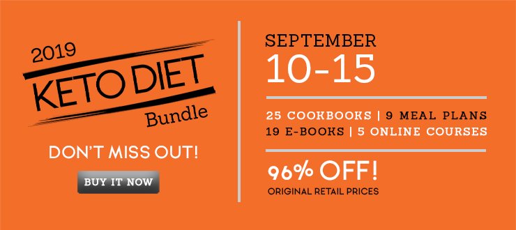 Keto Diet Bundle is back - Hundreds of resources for only $39 - mailchi.mp/1098df9797cc/k…