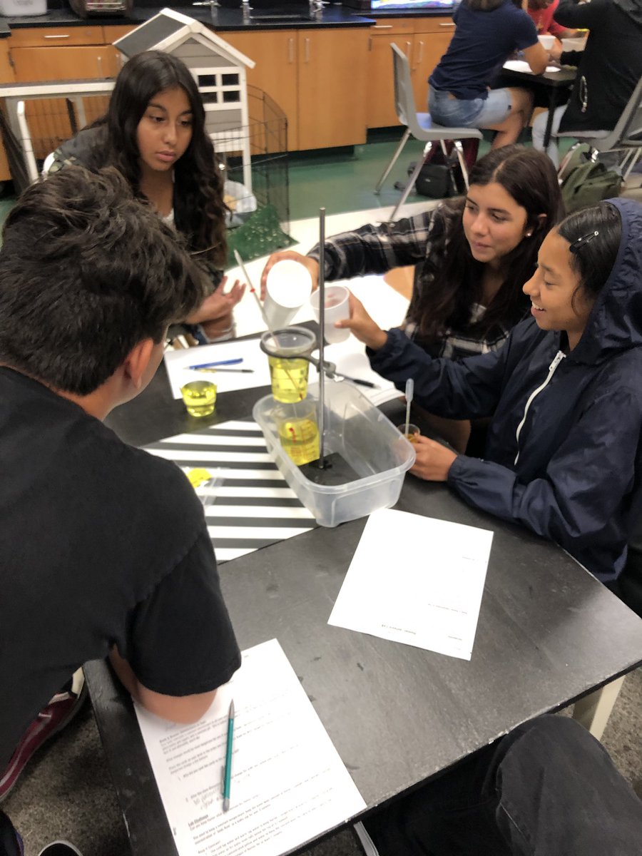 Biology students felt the pressure today during our homer-ostasis lab when they had to try to keep Homer alive for 5 mins!! Thanks <a href="/MaryNeimeyer/">Mary Neimeyer</a> for the lab suggestion! #ERHStweets #erhsscience