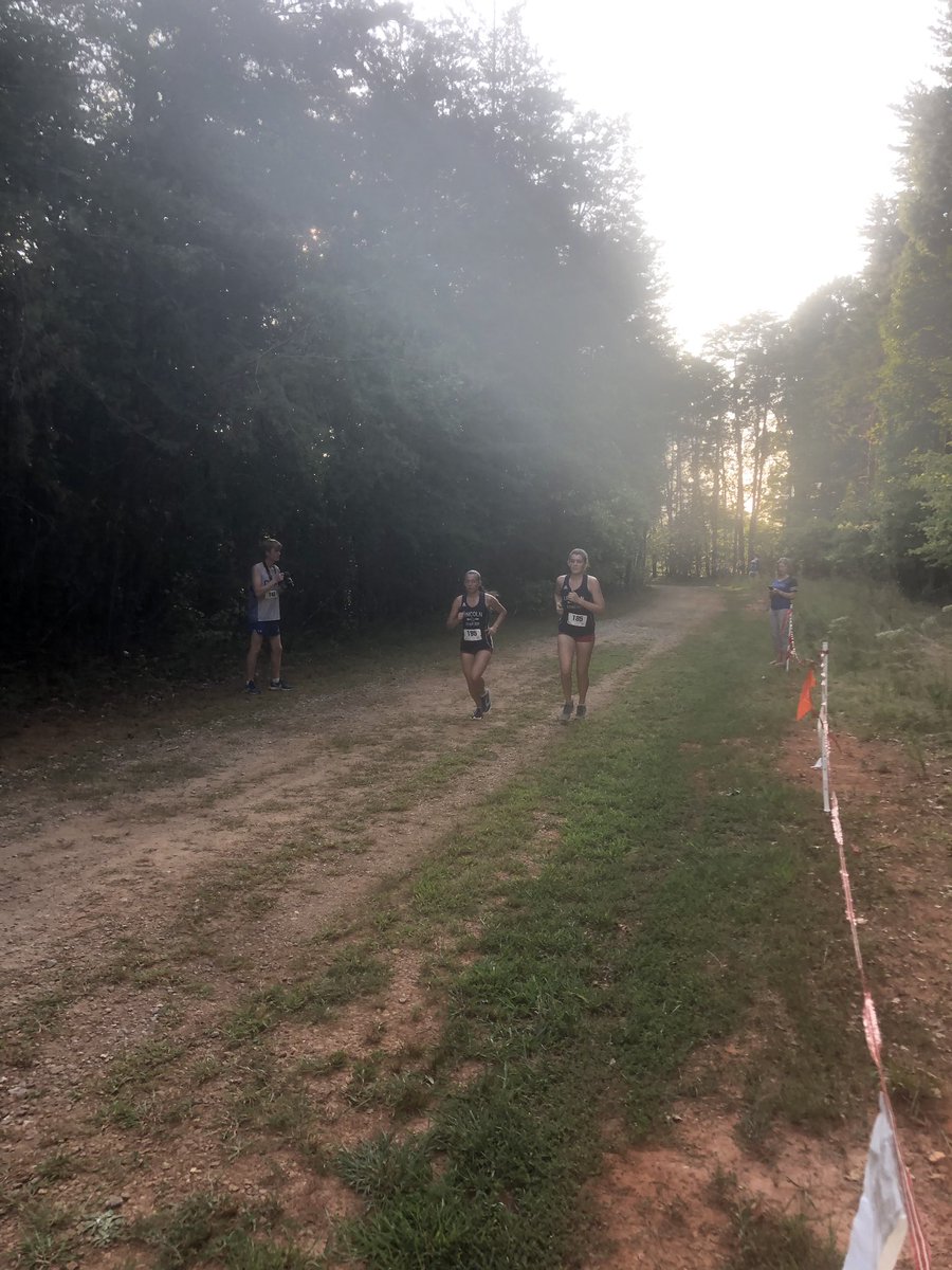 lcs_girlsbball's tweet photo. Great to see some of our girls working hard on the XC Trails. LCS Girlsโ Team placed first at todayโs conference meet. Super cool to watch! #GoodToBeAnEagle @lcseaglesrun https://t.co/Q6mUAmtHKP