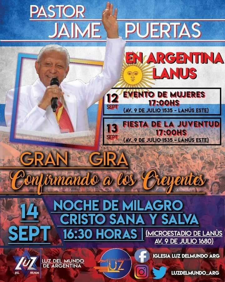 Obra Evangélica Luz Del Mundo Argentina on Twitter: Obra Evangélica Luz Del Mundo Argentina on Twitter: