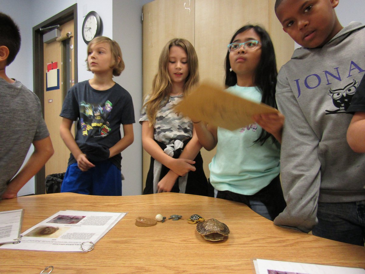 BensBranchElem's tweet photo. 2nd and 5th Grade students had a special science activity learning about life cycles, habitats, and ecosystems.  Thank you to @TWAEducation for bringing this program to our students. #NCISD #bbechat https://t.co/Eyg872cPWL