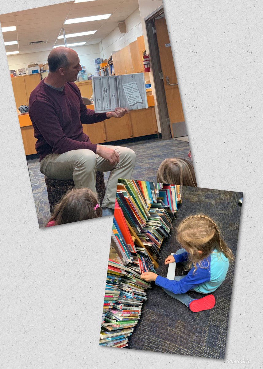 Grade 1 and 2 students were excited for their first library class. 📖 📚