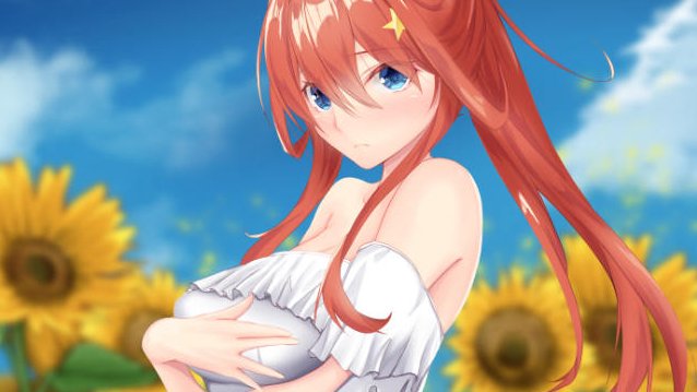 スペッキオ👙サムさんがTwitterに投稿した中野五月(五等分の花嫁)のイラスト。