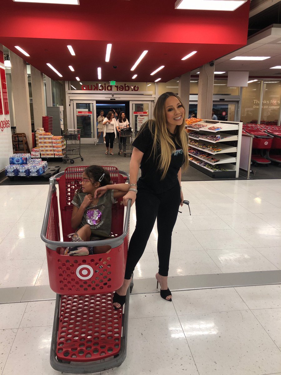 MariahCarey's tweet image. Me: pick anywhere in the world you want to go to for a shopping spree
My daughter: