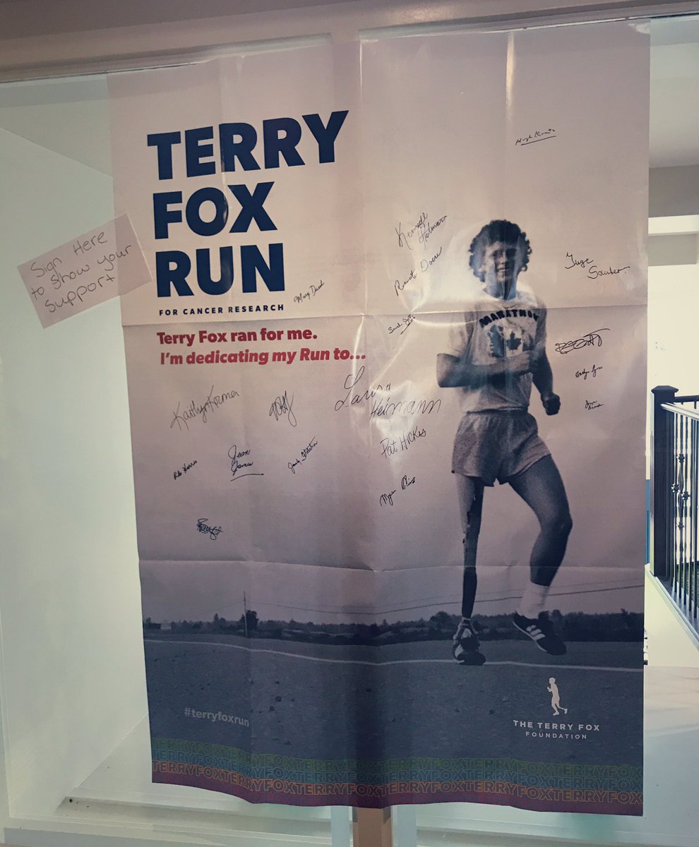 TerryFoxAB's tweet photo. Thank you #ChartwellHarbours for having us out today to talk about our #CanadianHero #TerryFox! Your yearly support for #cancerresearch through your #SilverFox event is truly inspiring. Thanks for the photo Gene, Mary, Laura and Sarah! https://t.co/O2Rmk5dZFA