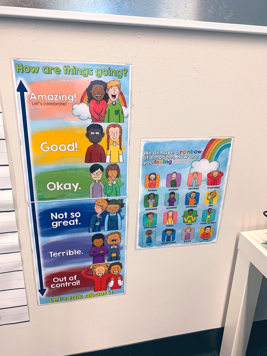 teachweedon's tweet photo. New this year......The Calm Corner. A positive place for students to go when they need a break. Allowing them to identify their emotions and use strategies to calm themselves so that learning can occur. @ryelementary @CounselorKeri @PembinaTrails #PTBackToSchool #grade1and2 https://t.co/uBplqrSCbx