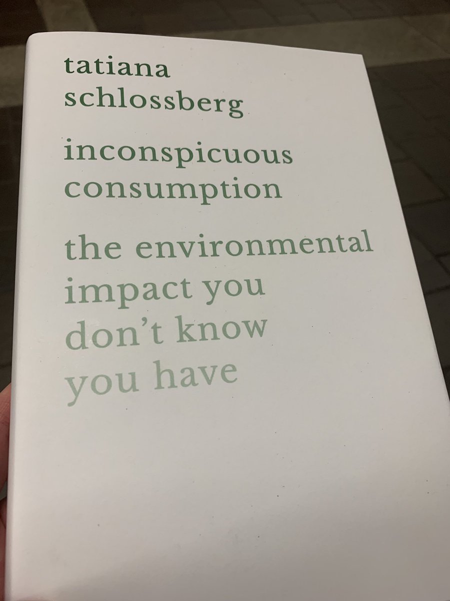 eileeno2k's tweet photo. Just heard @tatertatiana speak about her new book. She was optimistic! In her words “it’s not all doom &amp; gloom”.  Looking forward to reading the book. Thanks @HarvardBooks for hosting! #inconspicuousconsumption https://t.co/6YL7folHcM