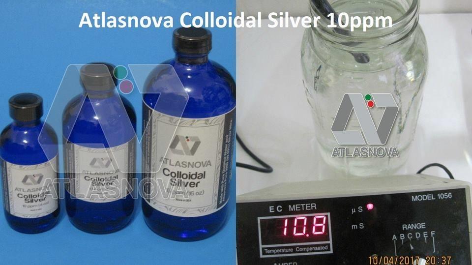 atlasnova's tweet photo. The Atlasnova Colloidal Silver 10 ppm (parts per million) is available in 4 ounces, 8 ounces, and 16 ounces. Made in the USA! Please visit https://t.co/Ddrq2Z32wF for more information. #atlasnova #colloidalsilver #silver #colloidal #10ppm https://t.co/EeQKJSUXm7