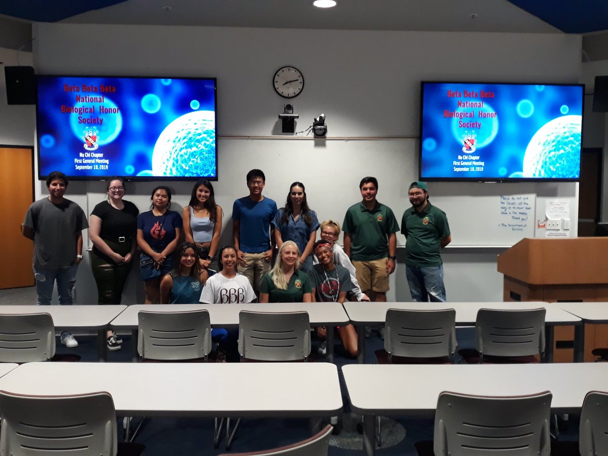 UtsaTriBeta's tweet photo. Thanks for coming to the first TriBeta meeting! Come back next week! https://t.co/gcm5jOJhGO