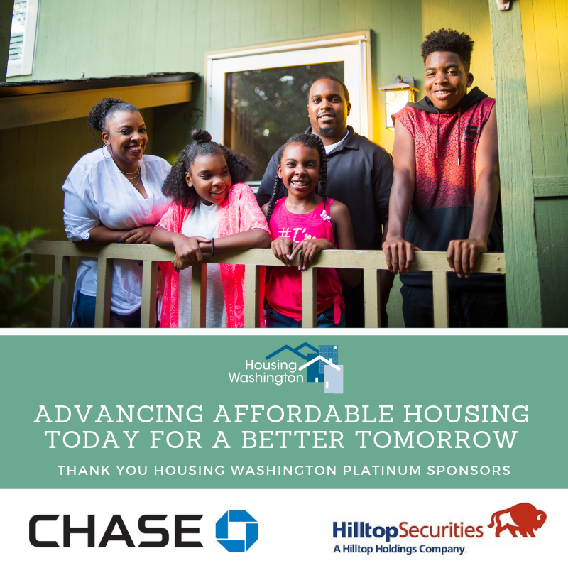 HSNGWA's tweet photo. Our #hsngwa conf is made possible through support of companies/organizations dedicated 2 helping advance affordability. Thxs 2 this yrs platinum sponsors @Chase & #HilltopSecurities. We appreciate ur support! https://t.co/g2AmVrMV6p @WSHFC @WLIHA @WAStateCommerce https://t.co/1M1mjZwlaL