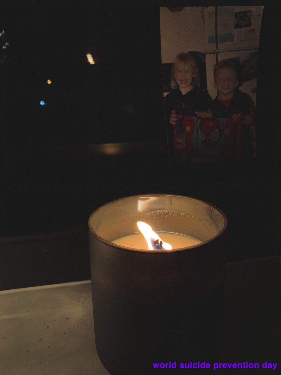 KaylaBMcCloud's tweet photo. Lighting a candle tonight for every light that went out too early. Miss you always Pay 💜 https://t.co/Xxy58mQG7F