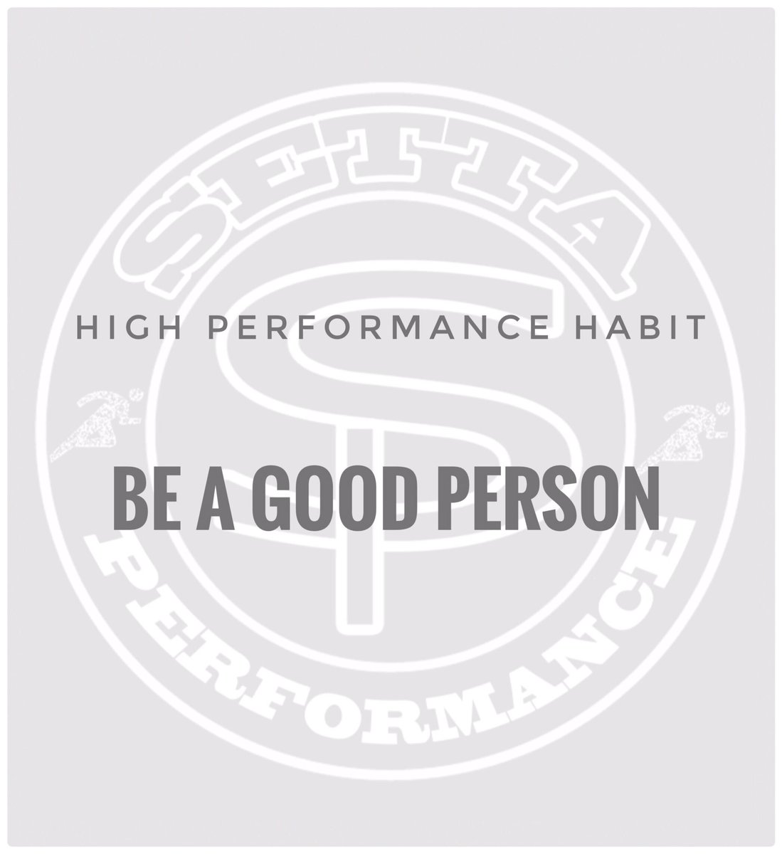 The best way to become Your best is simple... Be a Good Person ... the Highest Performance Habit you can have.  
.
.
.
#itsadailyhabit #choices #bestrong #beloving #befriendly #begood #dogood