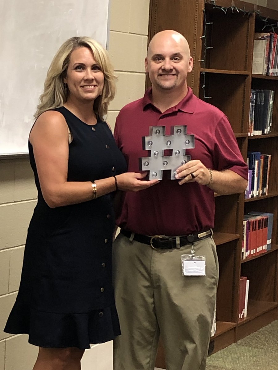 #hashie is back!  <a href="/scootercharles/">Scooter</a> gets to host #hashie in his classroom this month!  Thank you, <a href="/scootercharles/">Scooter</a>, for tweeting the awesome things happening at RCSHS. #expectthebest💚🖤 #itsagreatdaytobeaviking 💚🖤 #greenmachine <a href="/RCSHSOffices/">RCSHS Offices</a>