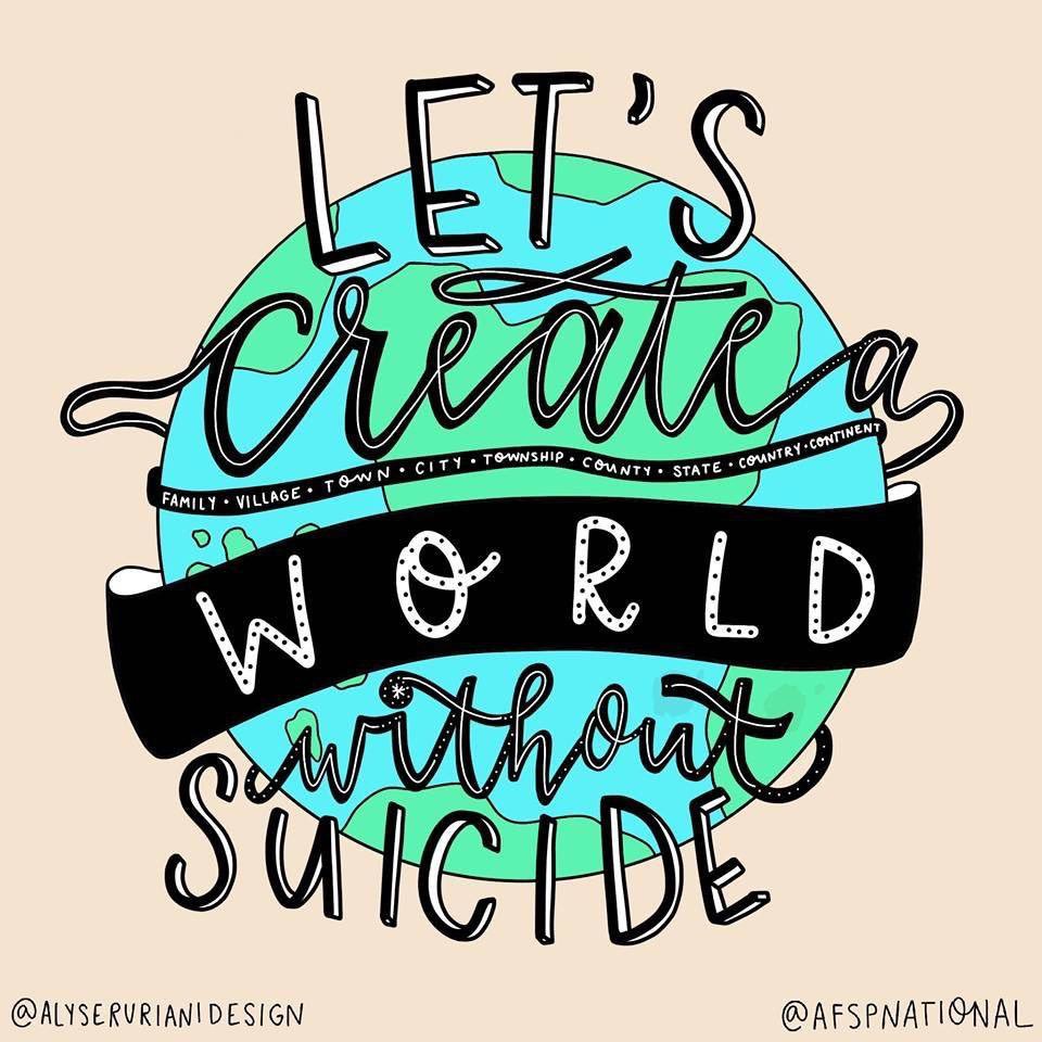 Let’s create a world without suicide ❤️. 

National suicide prevention hotline (open 24 hours a day): 1-800-273-8255

#worldsuicidepreventionday