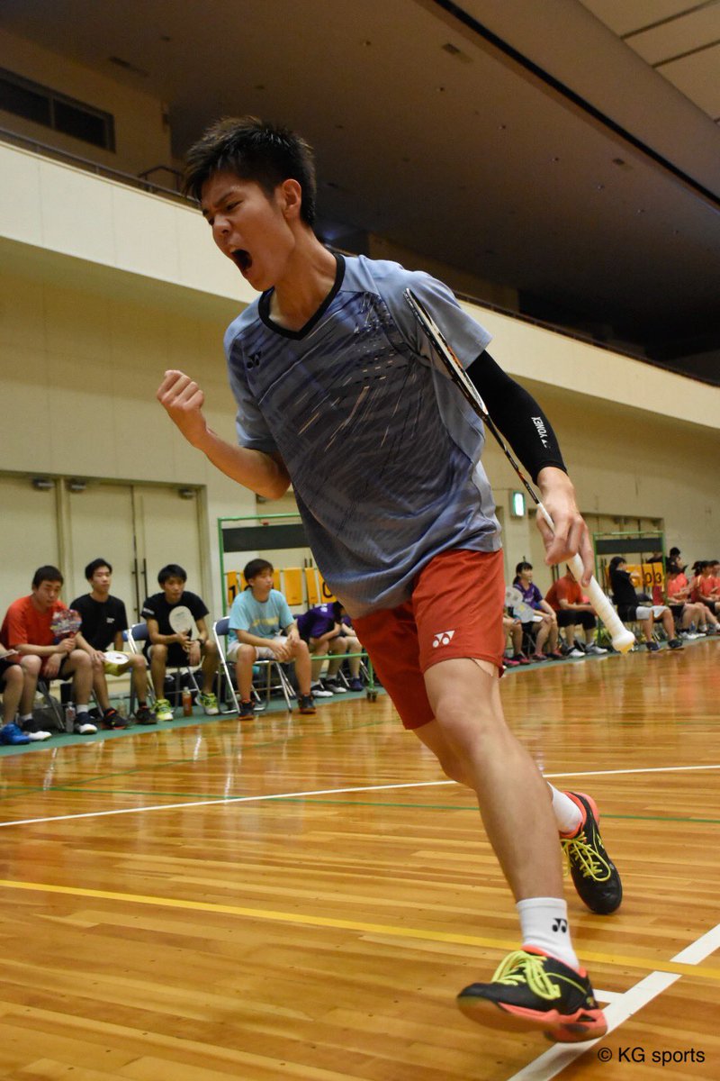 【バドミントン部男子】平成３１年度関西学生バドミントン秋季リーグ戦／第２戦／対甲南大／於・近畿大学東大阪キャンパス体育館

Ｓ１ 戸内（人３）☆２ー０

セットカウント: １ー０