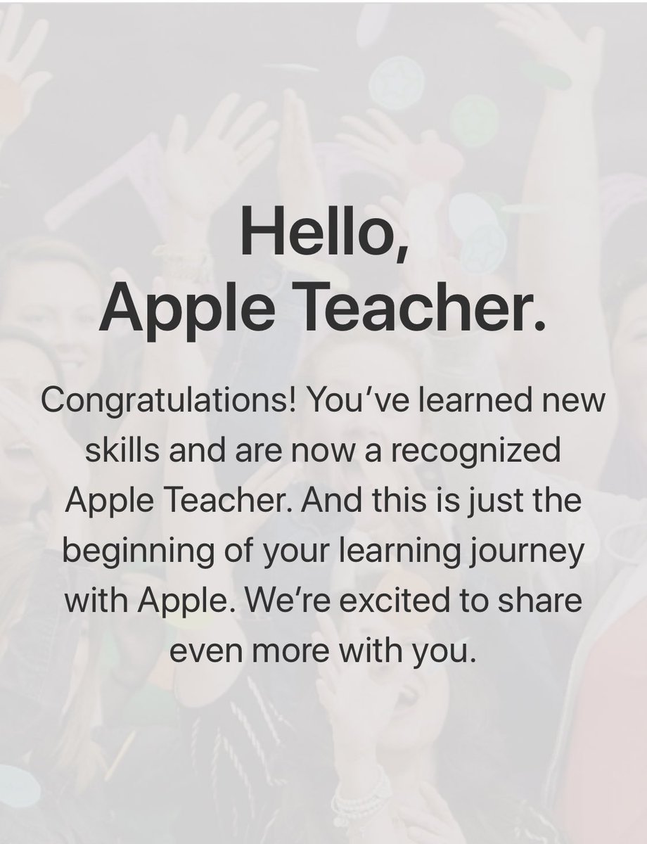 techytexanedu's tweet photo. So this happened today!!! Gotta do what I gotta do to try and keep up with our awesome students and teachers! #AppleEDU #aisdtechsuccess https://t.co/M7HZxOH0MY