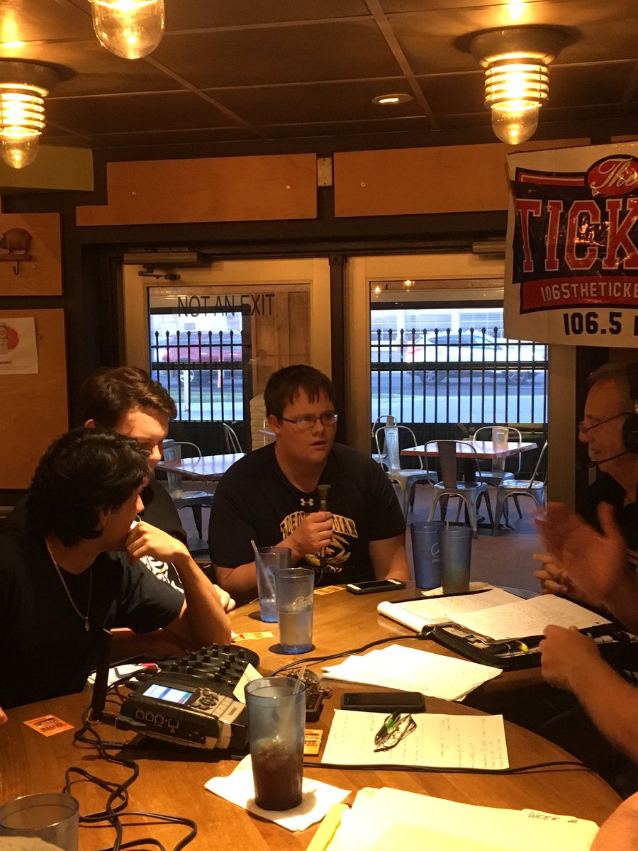 Great job on 106.5 The Ticket boys!!