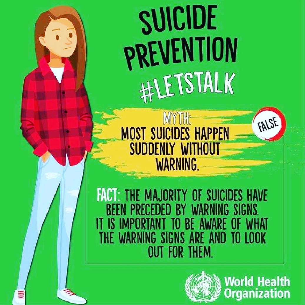 #letstalk #suicidepreventionmonth #suicideawareness #suicideprevention
Be a ray of sunshine in someone's grey cloudy day...I have taken #mentalhealthfirstaid to start the conversation, and I encourage you to do the same 🙏